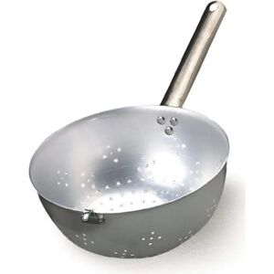 Agnelli 20 cm Aluminum Colander with Handle & Hook - Colander Agnelli 20 cm Aluminum Colander with Handle & Hook - Colander