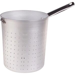 Agnelli Zilver/Zwart Cilindrisch Aluminium Zeef - 20cm Agnelli Zilver/Zwart Cilindrisch Aluminium Zeef - 20cm