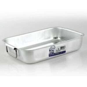Pentole Agnelli - Rectangular Roasting Pan - Aluminium 3mm Pentole Agnelli - Rectangular Roasting Pan - Aluminium 3mm