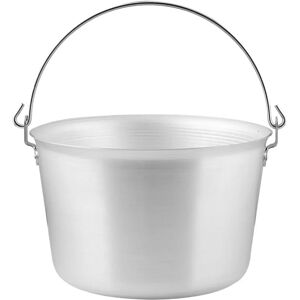 Agnelli Aluminium 38cm Polenta Pan - Duurzaam & Licht Agnelli Aluminium 38cm Polenta Pan - Duurzaam & Licht