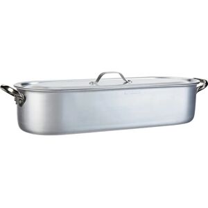 Agnelli Pesciera mit Grill und Deckel - 50x15 cm Topf Agnelli Pesciera mit Grill und Deckel - 50x15 cm Topf