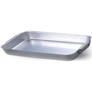 Agnelli Zware Aluminium Rostiera - 55x36cm, 3mm Dikte Agnelli Zware Aluminium Rostiera - 55x36cm, 3mm Dikte