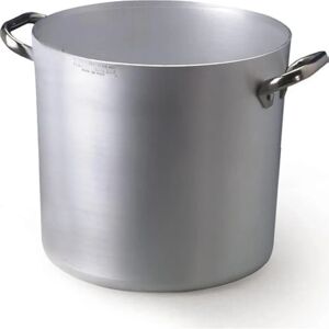 Pentola in alluminio Agnelli - Diametro 60cm, 3mm spesso, manici in acciaio inox Pentola in alluminio Agnelli - Diametro 60cm, 3mm spesso, manici in acciaio inox