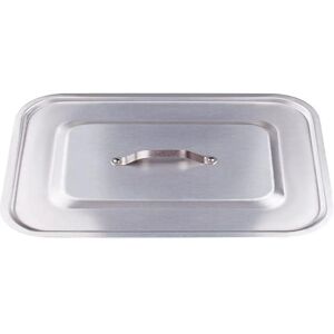 Coperchio rettangolare in alluminio Agnelli 65x43cm - Coperchio da cucina Coperchio rettangolare in alluminio Agnelli 65x43cm - Coperchio da cucina