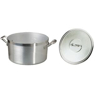 Agnelli 22 cm Grijze Aluminium Oven - Dutch oven / Casserole Agnelli 22 cm Grijze Aluminium Oven - Dutch oven / Casserole