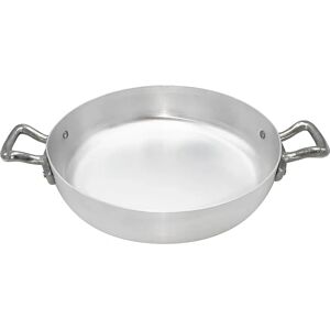 Agnelli 30cm Silver/Black Frying Pan - Frying Pan Agnelli 30cm Silver/Black Frying Pan - Frying Pan