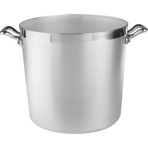 PENTOLE AGNELLI Fama330 Silver 20L Cylindrical Cooking Pot PENTOLE AGNELLI Fama330 Silver 20L Cylindrical Cooking Pot