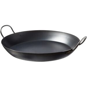 Pentole Agnelli 48cm Järn Paellapanna - Handtag, Svart Pentole Agnelli 48cm Järn Paellapanna - Handtag, Svart
