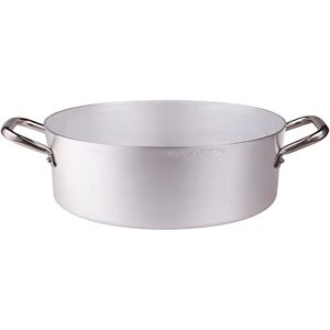 Agnelli Aluminum Casserole 36cm High with Handles - Cookware Agnelli Aluminum Casserole 36cm High with Handles - Cookware