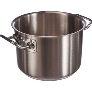 Agnelli RVS Inductie Casserol - 20cm, 13cm, 4L Agnelli RVS Inductie Casserol - 20cm, 13cm, 4L