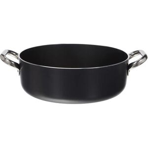 Agnelli Pentola Bassa AlBlack in Alluminio Antiaderente 28cm Agnelli Pentola Bassa AlBlack in Alluminio Antiaderente 28cm