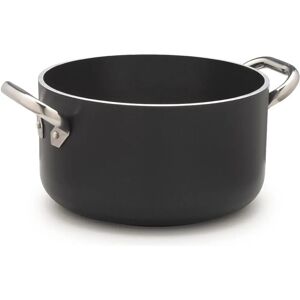 Agnelli 20cm Zwarte Aluminium Inductie Sauspan - Duurzame Anti-aanbaklaag Agnelli 20cm Zwarte Aluminium Inductie Sauspan - Duurzame Anti-aanbaklaag