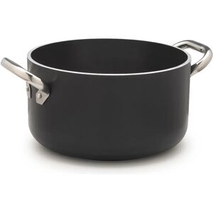 Agnelli Zwart Inductie 28cm Aluminium Sauspan - Hoogwaardige Kookgerei Agnelli Zwart Inductie 28cm Aluminium Sauspan - Hoogwaardige Kookgerei