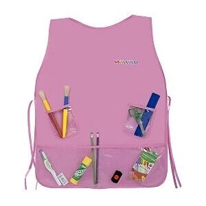 Lebez 80471 Tablier de peinture pour enfants en nylon rose - Tablier - Publicité Lebez 80471 Tablier de peinture pour enfants en nylon rose - Tablier - Publicité