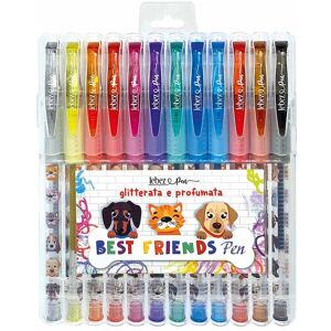 Lebez 81186 Stylo gel - Multicolore - 12 pièces - Publicité Lebez 81186 Stylo gel - Multicolore - 12 pièces - Publicité
