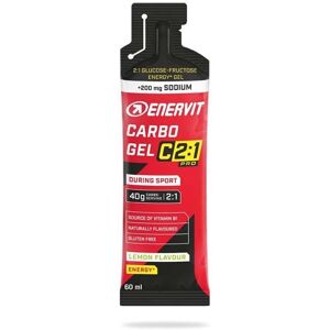 Enervit C2 1 Pro Gel de Carbo Limone - Gel Énergétique - Publicité Enervit C2 1 Pro Gel de Carbo Limone - Gel Énergétique - Publicité