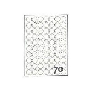 Tico LP4FA-25 Self-Adhesive Label - 25mm - 70 Sheets Tico LP4FA-25 Self-Adhesive Label - 25mm - 70 Sheets