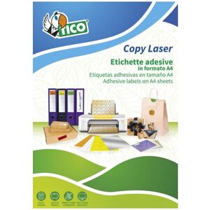 Tico PG4-9444 White Rectangle Labels - 1200 pcs Tico PG4-9444 White Rectangle Labels - 1200 pcs