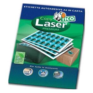 Tico White Laser Labels - 105x36 mm - 100 Sheets Tico White Laser Labels - 105x36 mm - 100 Sheets