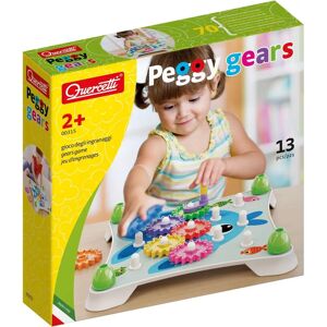 Peggy Gears Quercetti - 13 elementy - Zabawka edukacyjna Peggy Gears Quercetti - 13 elementy - Zabawka edukacyjna