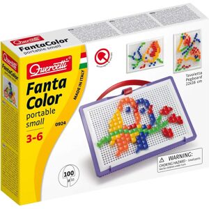Jeu de Panneau de Clous Portable Fantacolor Quercetti - 0924 - Publicité Jeu de Panneau de Clous Portable Fantacolor Quercetti - 0924 - Publicité