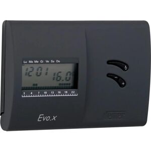 VEMER VN136800 evo.x - Wall Thermostat with Weekly Programming - Black VEMER VN136800 evo.x - Wall Thermostat with Weekly Programming - Black