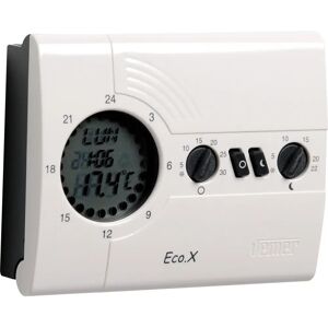 VEMER VN160800 Wall Thermostat - Weekly, Battery, White VEMER VN160800 Wall Thermostat - Weekly, Battery, White