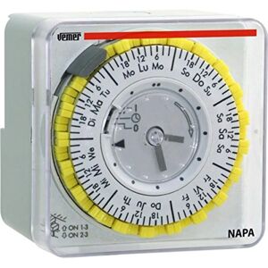 VEMER VP885800 - Väggtimer - Grå VEMER VP885800 - Väggtimer - Grå