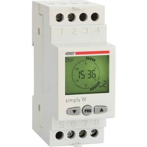 VEMER VE513800 Digital timer - 2 Moduler - Ljusgrå - Digital timer VEMER VE513800 Digital timer - 2 Moduler - Ljusgrå - Digital timer