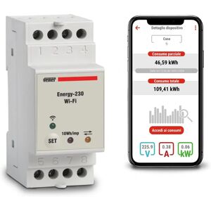 Vemer VE794600 Wi-Fi Monofásico Energy Meter - Energy Meter Vemer VE794600 Wi-Fi Monofásico Energy Meter - Energy Meter