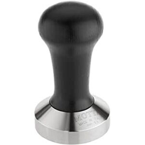 Tamper Motta - 53 mm Acier inoxydable noir, poignée en bois - Publicité Tamper Motta - 53 mm Acier inoxydable noir, poignée en bois - Publicité