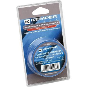 Filo saldatura KEMPER - 50% stagno, Ø 1,5mm, 100g - Elettronica Filo saldatura KEMPER - 50% stagno, Ø 1,5mm, 100g - Elettronica