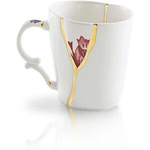 Tazza Seletti Kintsugi - Porcellana Bianca - 8,5cm - 9cm - Tazza, Porcellana, Oro - Designer Marcantonio - Tipo di Prodotto Tazza Seletti Kintsugi - Porcellana Bianca - 8,5cm - 9cm - Tazza, Porcellana, Oro - Designer Marcantonio - Tipo di Prodotto