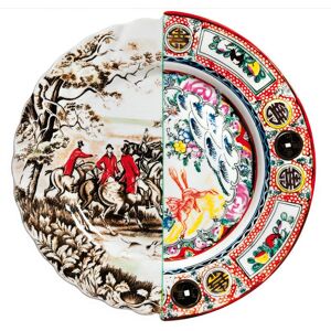 Assiette en Porcelaine Bone China Seletti - 27,5cm - Collection Hybrid - Publicité Assiette en Porcelaine Bone China Seletti - 27,5cm - Collection Hybrid - Publicité