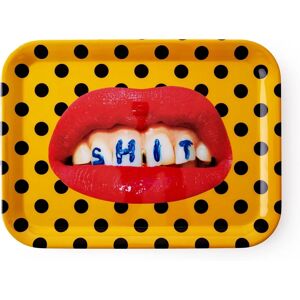Seletti Édition Blanche Toiletpaper Plateau 'Shit' - Unisexe - Publicité Seletti Édition Blanche Toiletpaper Plateau 'Shit' - Unisexe - Publicité