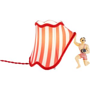 Seletti Zirkus Tischlampe - Roter Polyesterstoff Seletti Zirkus Tischlampe - Roter Polyesterstoff