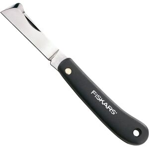 Fiskars K60 Pruning Knife - Stainless Steel, Foldable, Black Fiskars K60 Pruning Knife - Stainless Steel, Foldable, Black