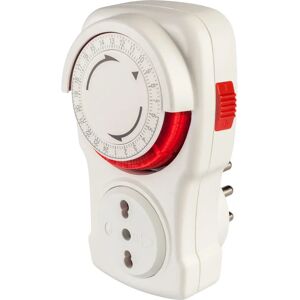 Poly Pool PP1408 Prese Intelligente - 10A, Bianco, Rosso - Casa Intelligente Poly Pool PP1408 Prese Intelligente - 10A, Bianco, Rosso - Casa Intelligente