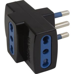 Adattatore di Spina Poly Pool PP0452.1 - Tipo L (IT) Nero, Blu Adattatore di Spina Poly Pool PP0452.1 - Tipo L (IT) Nero, Blu