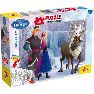Puzzle Double Face Frozen - 60 Pièces - Publicité Puzzle Double Face Frozen - 60 Pièces - Publicité