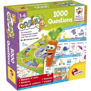 Liscianigiochi Jeu Éducatif Bébé Carotina 1000 Questions - Jeu Éducatif - Publicité Liscianigiochi Jeu Éducatif Bébé Carotina 1000 Questions - Jeu Éducatif - Publicité