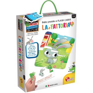 Lisciani Baby Puzzle + Flash Cards La Fattoria - Juego Educativo Lisciani Baby Puzzle + Flash Cards La Fattoria - Juego Educativo