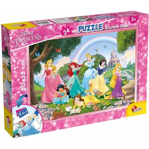 Lisciani Prinsessen Puzzel - Dubbelsidig 24 Stukjes Lisciani Prinsessen Puzzel - Dubbelsidig 24 Stukjes