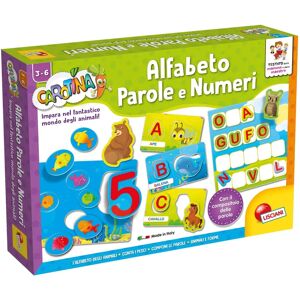 Liscianigiochi Educatief Spel - 95148 - Maxi Alfabet Kaart - Dierenwereld Spel Liscianigiochi Educatief Spel - 95148 - Maxi Alfabet Kaart - Dierenwereld Spel