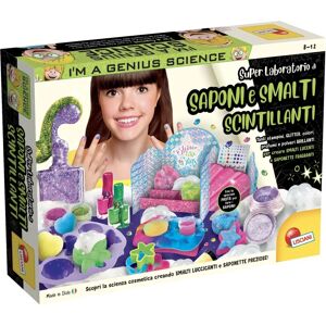 Lisciani Giochi - Sono un Genio Super Laboratorio - Kit di Saponi e Smalti Lisciani Giochi - Sono un Genio Super Laboratorio - Kit di Saponi e Smalti