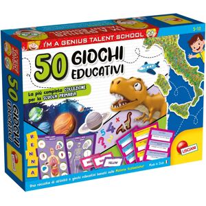 Lisciani Jag är ett Genius Samling 50 Pedagogiska Spel Lisciani Jag är ett Genius Samling 50 Pedagogiska Spel