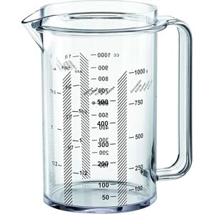 Guzzini 01320100 Carafe - 1L Transparente - Publicité Guzzini 01320100 Carafe - 1L Transparente - Publicité