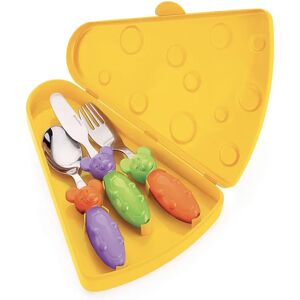 Guzzini Bimbi Juego de Cubiertos para Niños - Juego de Cubiertos Infantil Guzzini Bimbi Juego de Cubiertos para Niños - Juego de Cubiertos Infantil