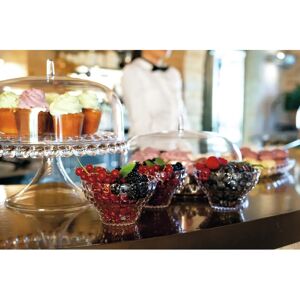 Guzzini Tiffany Cake Plate - 36cm Transparent - Italian Design Guzzini Tiffany Cake Plate - 36cm Transparent - Italian Design