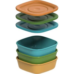 Fratelli Guzzini 21845452 Contenedor de almacenamiento de alimentos Set 0,74 L Colores surtidos 3 pzs Fratelli Guzzini 21845452 Contenedor de almacenamiento de alimentos Set 0,74 L Colores surtidos 3 pzs